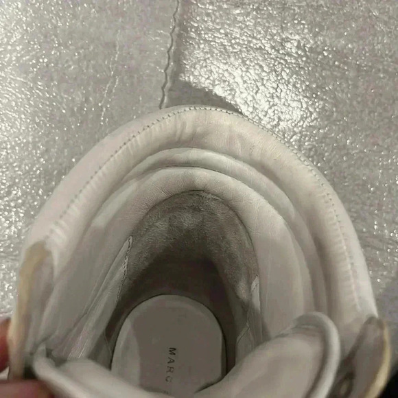 [38/US8]Marc by  Marc Jacobs Tri Color Leather Lace Up Wedge Sneakers - Picture 8 of 12